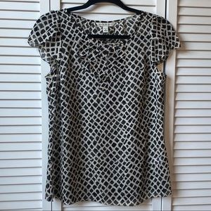 Silk Banana Republic blouse size  MP